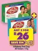 Shoprite Lifebuoy - bath soap offer