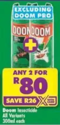 Shoprite Doom Insecticide offer