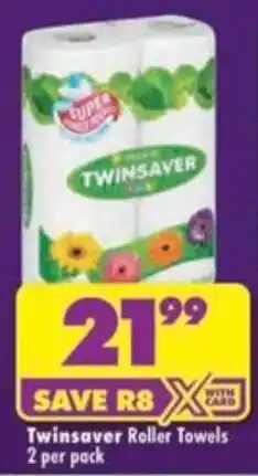 Shoprite Twinsaver Roller Towels offer