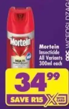 Shoprite Mortein Insecticide offer