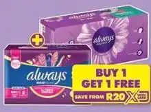 Shoprite Always - maxi slim pads offer