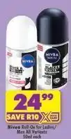 Nivea - roll-on