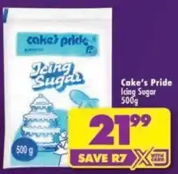 Shoprite Cake's Pride Icing Sugar offer