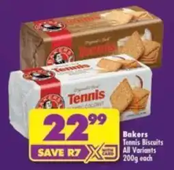Shoprite Bakers Tennis Biscuits offer