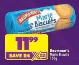 Shoprite Baumann's Marie Biscuits offer