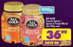 Shoprite All Gold Smooth Apricot Jam offer