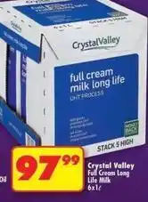 Shoprite Crystal valley - full cream milk long life offer