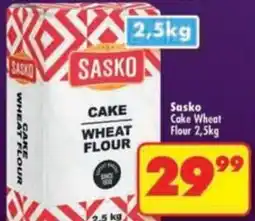 Shoprite Sasko Cake Wheat Flour offer