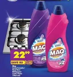 Shoprite Maq - multipurpose cream cleaner offer