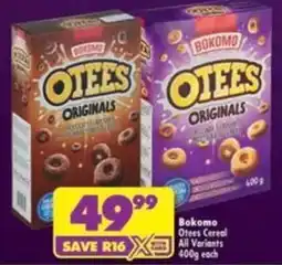 Shoprite Bokomo Otees Cereal offer