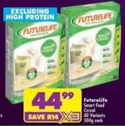 Shoprite FutureLife Smart Food Cereal offer