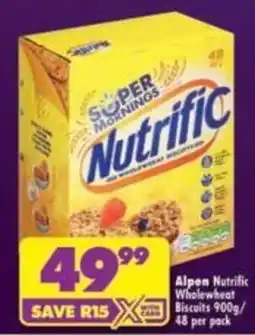Shoprite Nutrific Wholewheat Biscuits offer