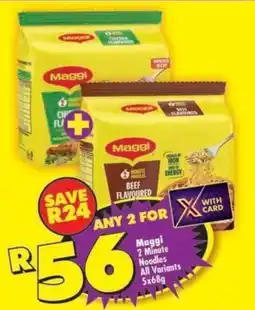 Shoprite Maggi 2 Minute Noodles offer
