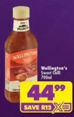 Shoprite Wellington's Sweet Chili offer