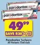 Shoprite Toothpaste offer
