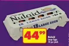 Shoprite Nulaid - large eggs offer