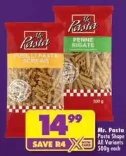 Shoprite Mr. Pasta Pasta Shape offer