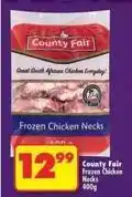 Shoprite County fair - frozen chicken necks offer