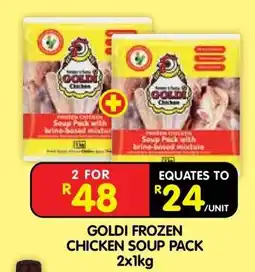 Shoprite GOLDI FROZEN CHICKEN SOUP PACK offer