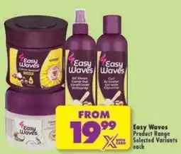 Shoprite Easy Waves Product Range offer
