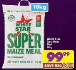 Shoprite White Star Super Maize Meal offer