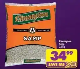 Shoprite Champion Samp offer