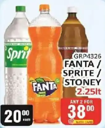 FANTA / SPRITE / STONEY