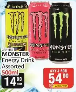 KitKat Cash and Carry Monster Energy Drink Assorted offer