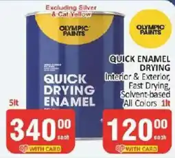 KitKat Cash and Carry Olympic Paints Quick Drying Enamel offer