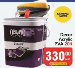 KitKat Cash and Carry Olympic Paints Decor Acrylic PVA offer