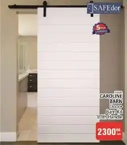 KitKat Cash and Carry SAFE dor CAROLINE BARN Door+ Barn Kit With Handle offer