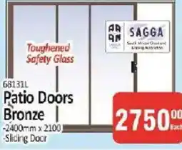 KitKat Cash and Carry SAGGA Patio Doors Bronze offer