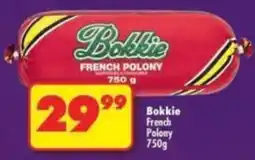Shoprite Bokkie French Polony offer