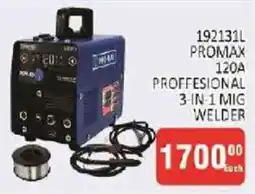 KitKat Cash and Carry 19213L PROMAX 120A PROFFESIONAL 3-IN-1 MIG WELDER offer
