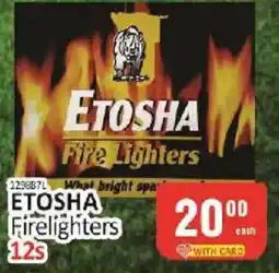 KitKat Cash and Carry ETOSHA Firelighters offer