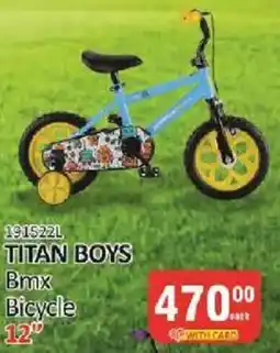 KitKat Cash and Carry TITAN BOYS Bmx Bicycle 12" offer