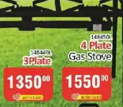 KitKat Cash and Carry 4 Plate Gas Stove offer