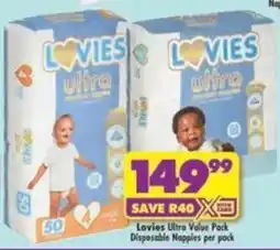 Shoprite Lovies Ultra offer