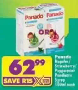 Shoprite Panado Regular offer
