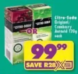 Shoprite Citro-Soda offer