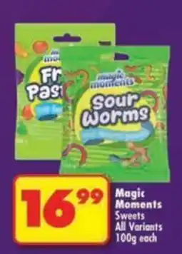 Shoprite Magic Moments Sour Worms offer