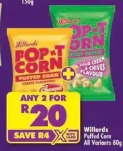 Shoprite Willards Pop-T Corn offer