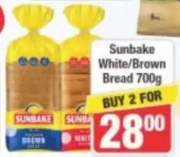 Frontline Sunbake White/Brown Bread offer