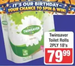 Frontline Twinsaver Toilet Rolls offer