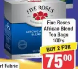 Frontline Five Roses African Blend Tea Bags offer