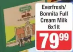 Frontline Everfresh/Bonnita Full Cream Milk offer