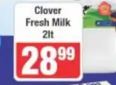 Frontline Clover Fresh Milk offer