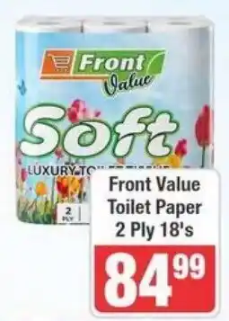 Frontline Front Value Toilet Paper offer