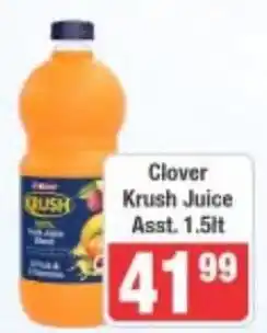 Clover Krush Juice Assorted