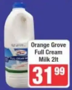 Frontline Orange Grove Full Cream Milk offer